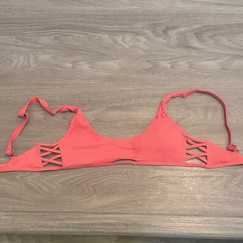 Wild Fable Coral Bikini Top